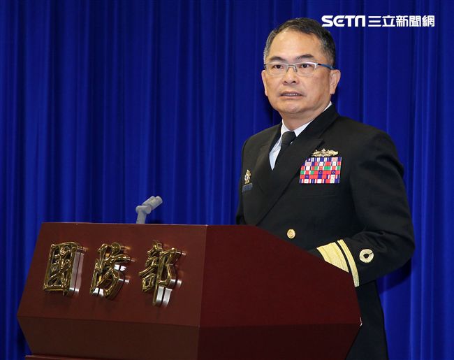 後次室軍品整備處長龍李坤少將。（記者邱榮吉/攝影）