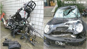 酒駕肇事還想跑？孝子慘死機車成廢鐵