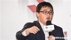 台北市政府發言人劉奕霆。 圖／記者林敬旻攝