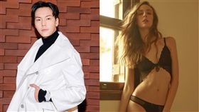 ▲陳偉霆帶巴西女模見家長。（圖／翻攝自brunagmarth IG、陳偉霆微博）
