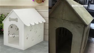 花1500訂製狗屋　成品送來超傻眼