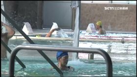 屏東市國民運動中心發生氯氣外洩，導致泳客嗆傷。