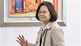 蔡英文主持民進黨中常會民進黨中常會3日在民進黨中央黨部舉行，身兼黨主席的總統蔡英文（圖）出席主持會議。中央社記者吳翊寧攝  107年1月3日