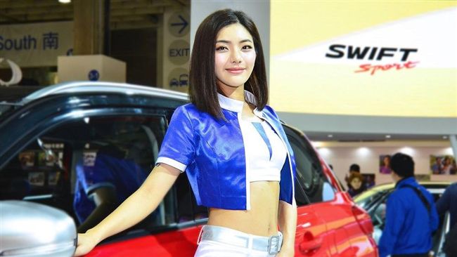 173長腿美女　展館大亮點