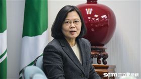 民進黨主席總統蔡英文13日主持中常會。 圖／記者林敬旻攝