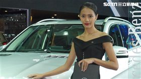 葉立斌攝 賓士 黃珮琪 車模 車展