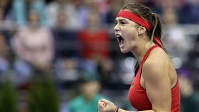 ▲19歲的白俄羅斯網球新星Aryna Sabalenka。（圖／美聯社／達志影像）