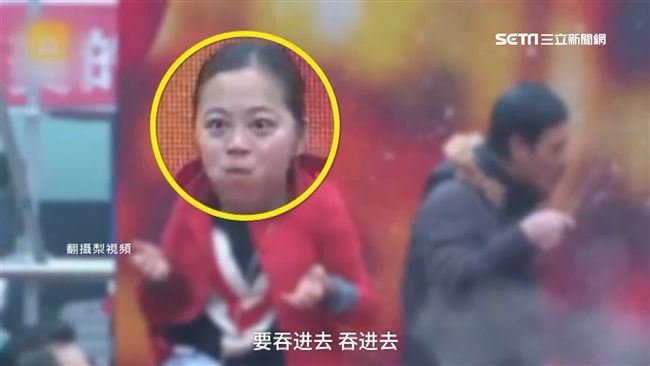 20秒吃50支烤串！大嬸大胃超驚人