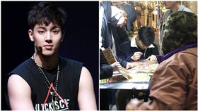 Shownu（合成圖/翻攝自推特army_taiwan、微博）