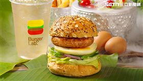 泰式女婿蛋豬肉堡。（圖／Burger Lab漢堡研究室提供）