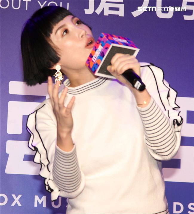 魏如萱 獲選第13屆KKBOX風雲榜年度創作精神獎。（記者邱榮吉/攝影）