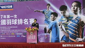 ▲107年第1次全國羽球排名賽今日展開會內賽賽程。（圖／記者蔡宜瑾攝影）