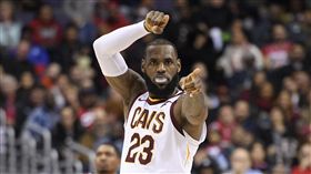 ▲騎士一哥「詹皇」LeBron James。（圖／美聯社／達志影像）