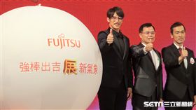 陽岱鋼為空調品牌代言。（圖／記者王怡翔攝）