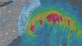 美東受炸彈氣旋暴風雪襲擊。（圖／翻攝自網路）