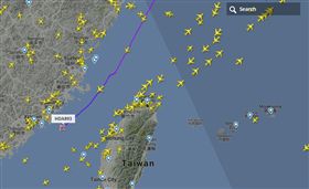 M503,航道／翻攝flightradar24網站