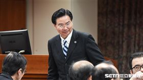 司法委員會審查總統府預算，總統府秘書長吳釗燮出席備詢。 圖／記者林敬旻攝