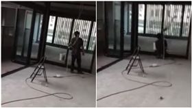 工人,工地,歌手,阿杜,工頭,林志炫,沒離開過,歌聲（合成圖／翻攝自爆料公社 YouTube）