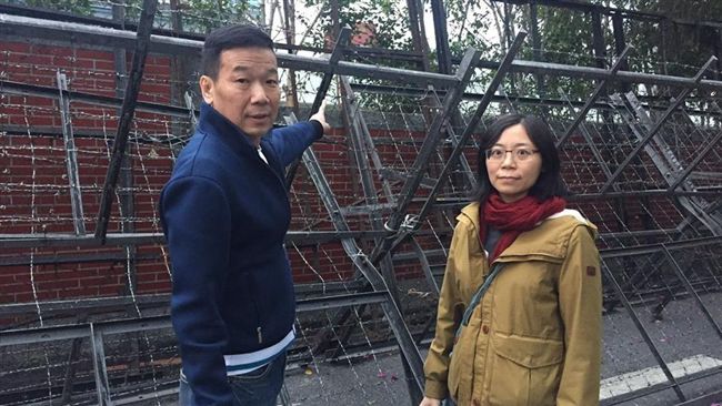 時力毀議場門　鍾小平批「破壞古蹟」