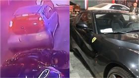 法拉利,超跑,摩托車,壓傷,修車費,廣東,梅州,賠償,態度,大陸　圖／翻攝自澎湃新聞　