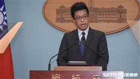 總統府發言人黃重諺 圖／記者林敬旻攝
