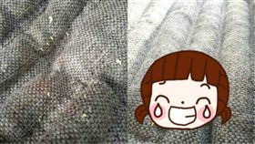 坐墊,洗,微博,綠豆,發芽,清洗,髒,隆起,長蟲,環保,阎圈圈圈,異物 圖／翻攝自微博　https://goo.gl/p5Tmmm