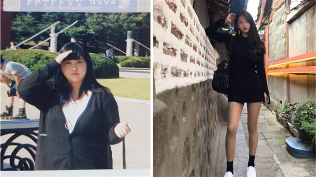她從胖妹變女神！努力瘦身故事超勵志