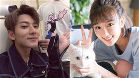 陳翔,毛曉彤,李小璐,方安娜,分手,劈腿,外遇,緋聞（合成圖／翻攝自陳翔、毛曉彤微博）