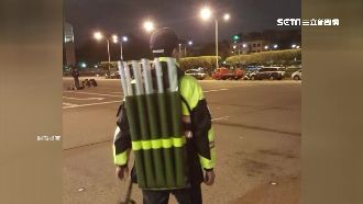 為加強陳抗維安　員警竟出動火箭筒？