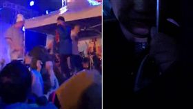 太噁心了！有女網友抱怨她去廟會看表演時，突然驚覺她的小腿有一陣溼熱感，往後才看發現是後面的陌生男子「當眾小便」，更扯的是，對方女伴還說「尿尿而已有什麼關係」，這女網友聽得相當傻眼。其他網友看到後，紛紛直呼「太噁了！」（圖／翻攝自爆怨公社）