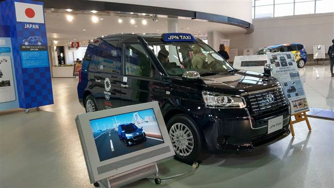 為奧運打造TOYOTA新計程車上路