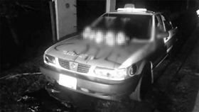 計程車,墨西哥,殺人,砍頭,頭顱,引擎蓋,毒販,幫派,販毒,Veracruz,Tlacotalpan,砍頭 圖／翻攝自推特