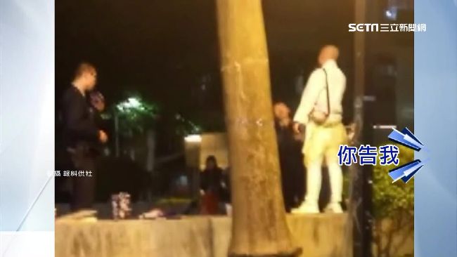 穿袈裟稱「聖僧」　男中山站大醉鬧警