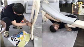 黃曉明、豪宅／微博