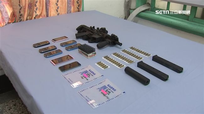 警逮槍毒犯　赫見威力強大突擊步槍