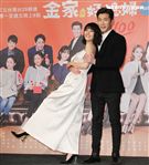 黃少祺、高宇蓁、曾莞婷、江宏恩、謝承均、韓瑜出席八點檔連續劇「金家好媳婦」首映會。（記者邱榮吉/攝影）