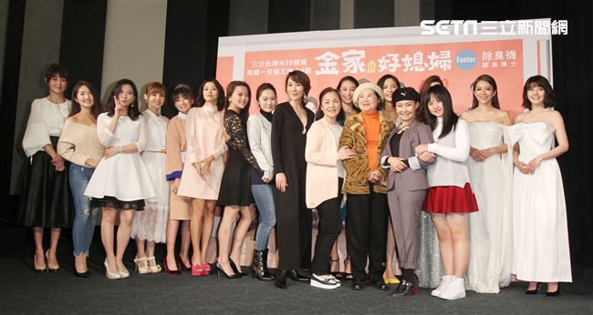 黃少祺、高宇蓁、曾莞婷、江宏恩、謝承均、韓瑜出席八點檔連續劇「金家好媳婦」首映會。（記者邱榮吉/攝影）