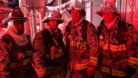 美國,零下18度救火,消防員（圖／翻攝自推特）