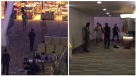 泰國,普吉國際機場,男子裸奔大鬧機場（圖／翻攝自Youtube）