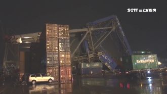 貨輪撞倒上億元起重機　釀1人輕傷