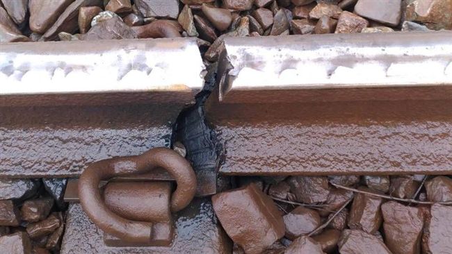 寒流發威！台鐵驚傳鋼軌「冷縮」斷裂