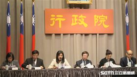 行政院加速投資台灣專案會議，會後記者會。（圖／記者盧素梅攝）