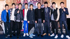 角頭2,張再興,唐振剛,黃尚禾,鄭人碩,顏正國,鄒兆龍,黃騰浩,古斌,JV陳政文（圖/理大國際多媒體提供）