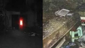 中國大陸,廣西,恐怖情人,復合前女友不成,殺老父分屍,炸房子(圖/微博)