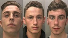 綁架,賣淫,性侵,吸毒,控制,Brandon Sharples,Jack McInally,Jake Cairns,性剝削　組合圖／翻攝自每日郵報　https://goo.gl/jN2kdv