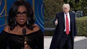 脫口秀女王歐普拉（Oprah Winfrey）、川普／Golden Globes、川普臉書