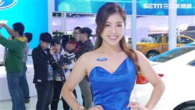 葉立斌攝　台北車展　車模　正妹