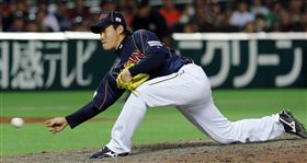 ▲日本潛水艇牧田和久正式簽約聖地牙哥教士。（資料照／美聯社／達志影像）