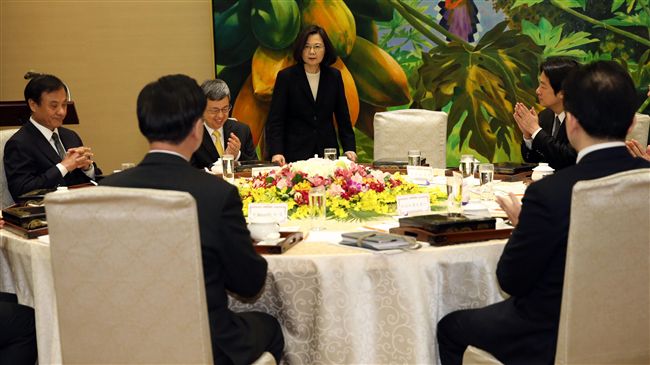 宴請五院院長　蔡英文強調政府是一體