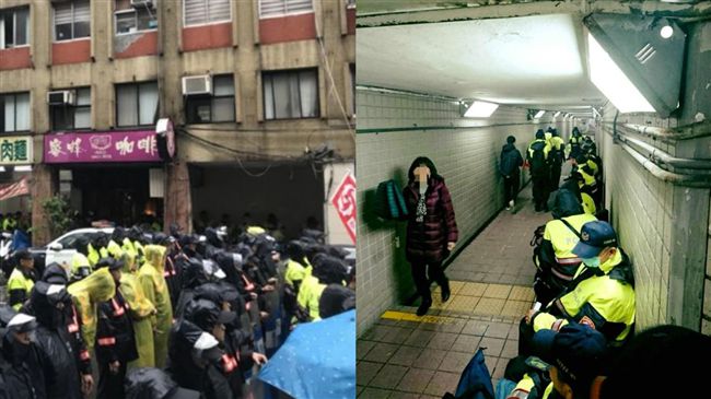 員警裹雨衣睡地下道　署長：難過不捨